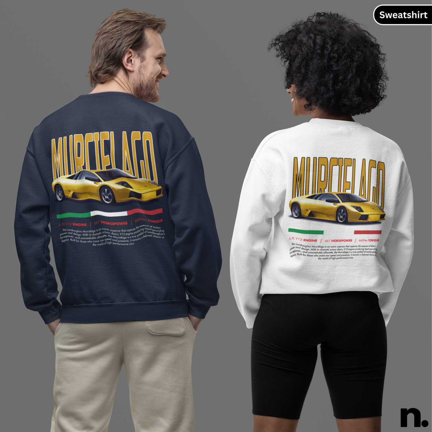 Lambo Murci Poster Style Sweatshirt