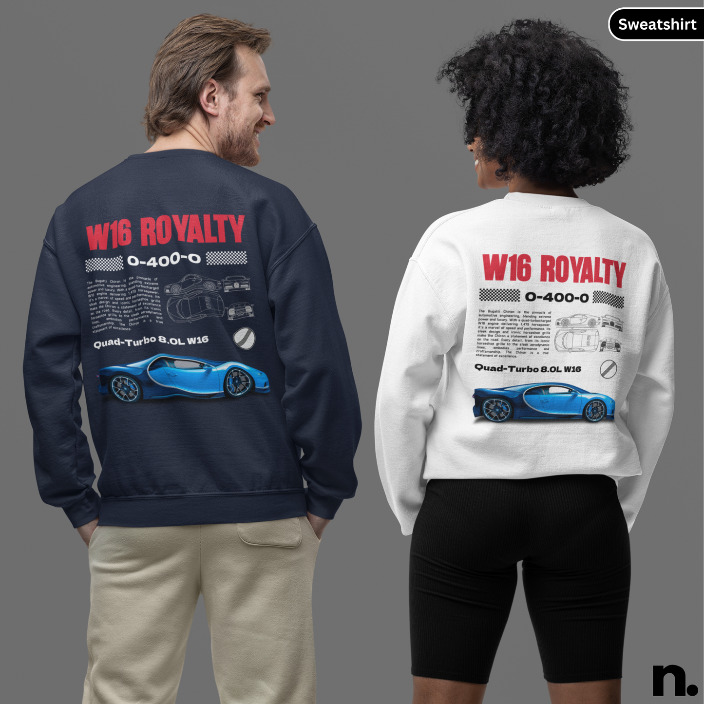 W16 Royalty Poster Style Sweatshirt