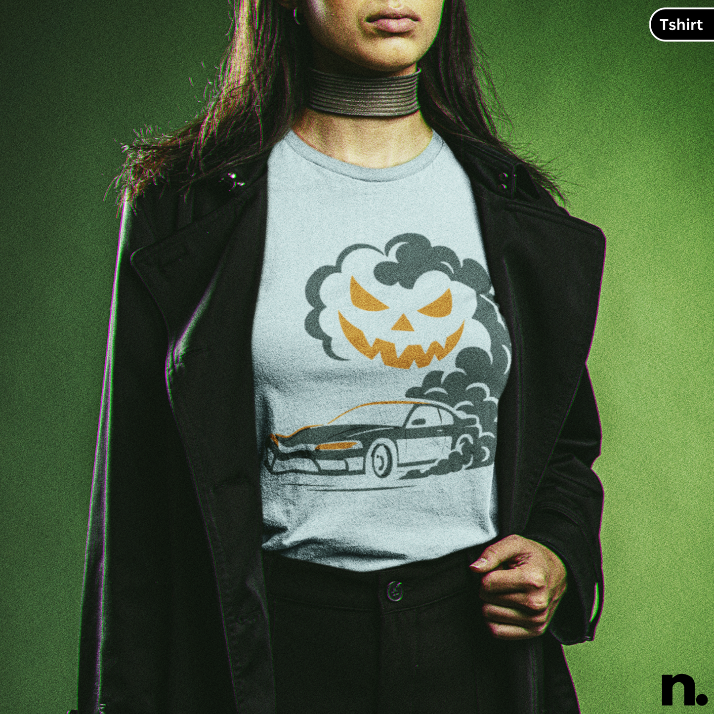 Ghost Drift Unisex Halloween Tee