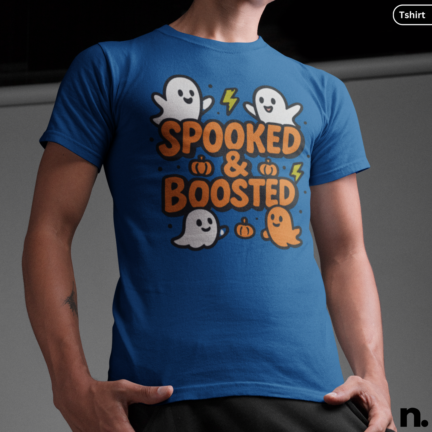 Spooked & Boosted Unisex Halloween Tee