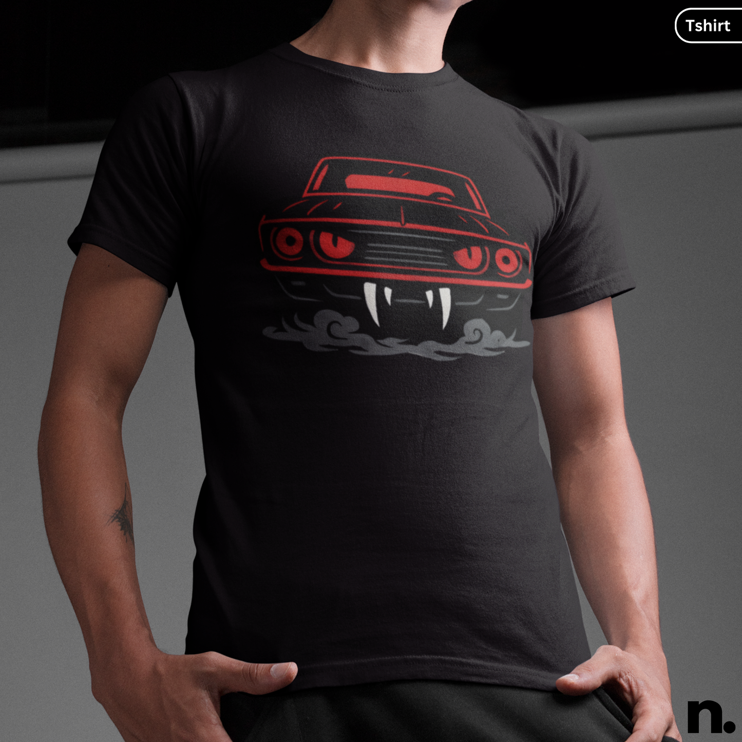 Halloween Muscle Car Tee