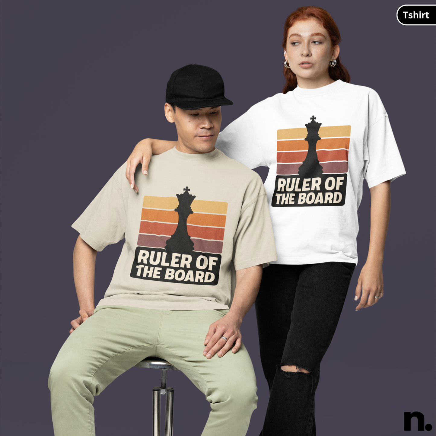 Ruler Of The Board Chess Inspired Unisex Tee
