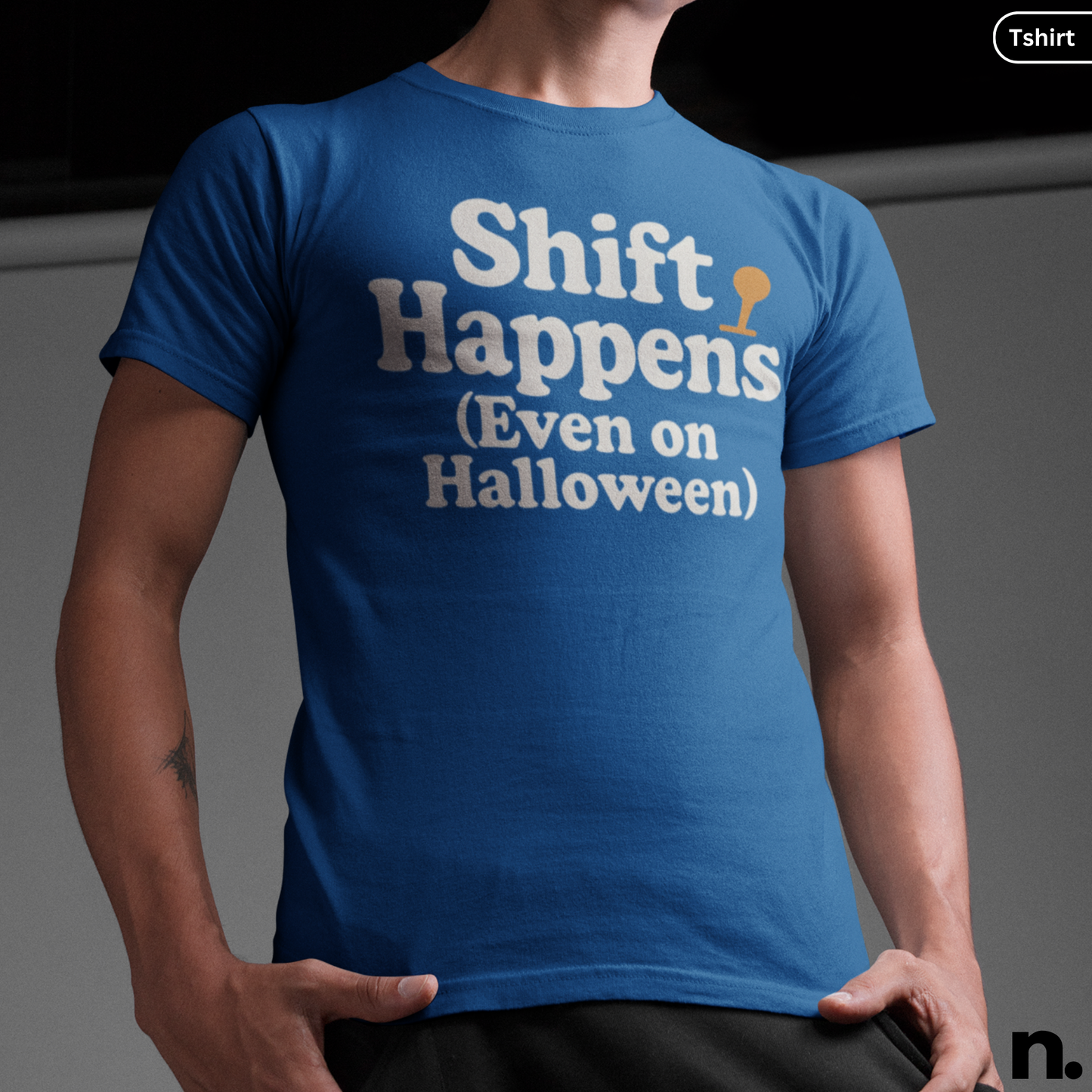Shift Happens Unisex Halloween Tee