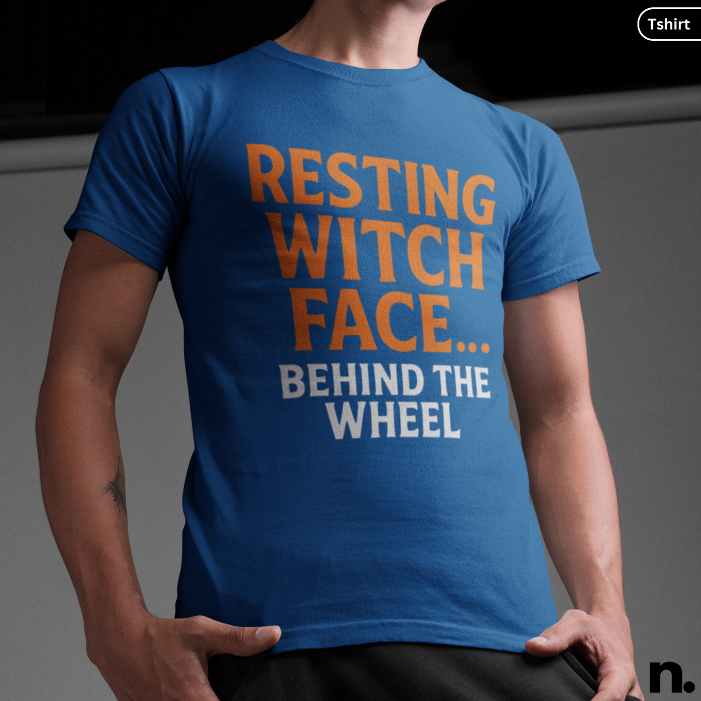 Resting Witch Face Unisex Halloween Tee