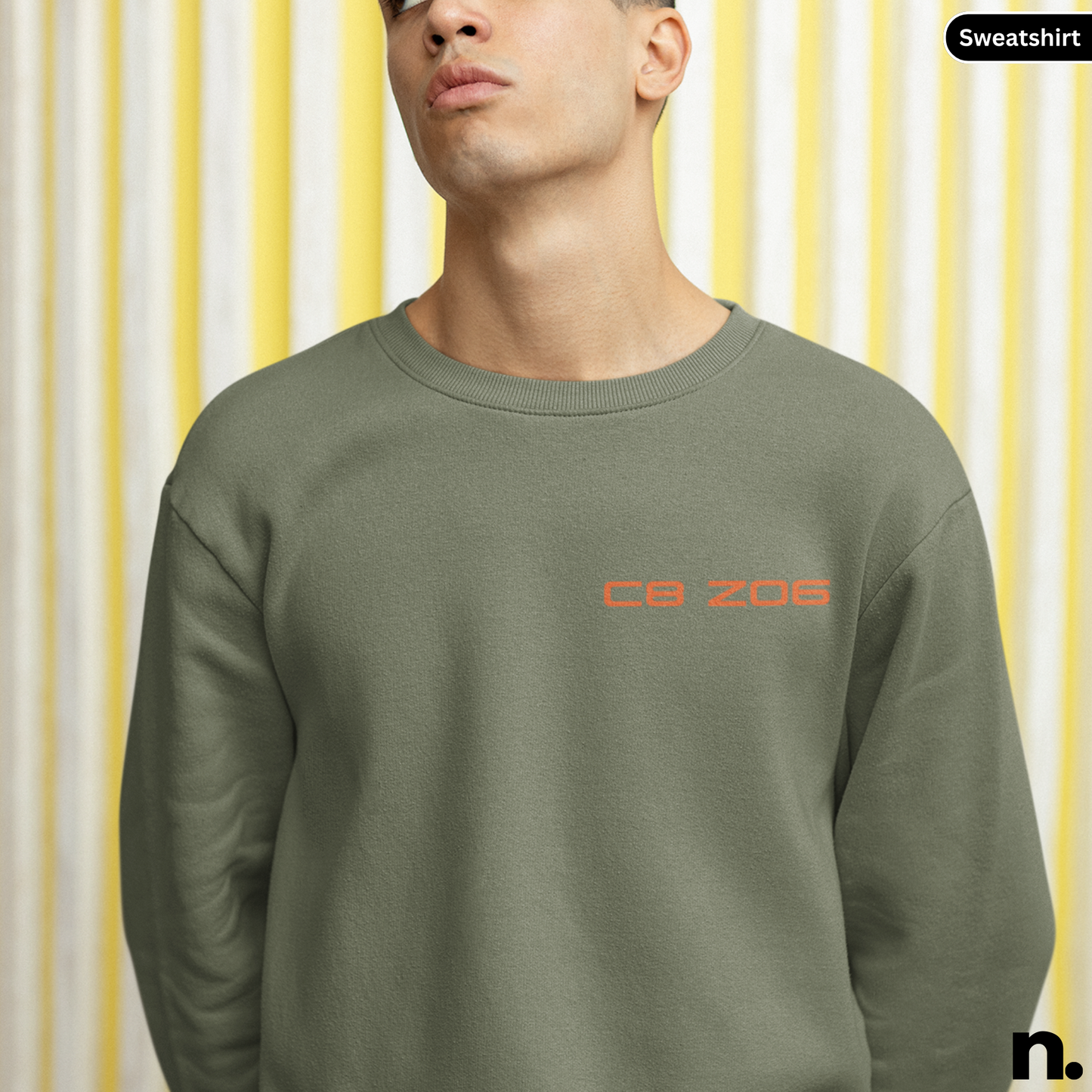 C8 Z06 Poster Style Unisex Sweatshirt