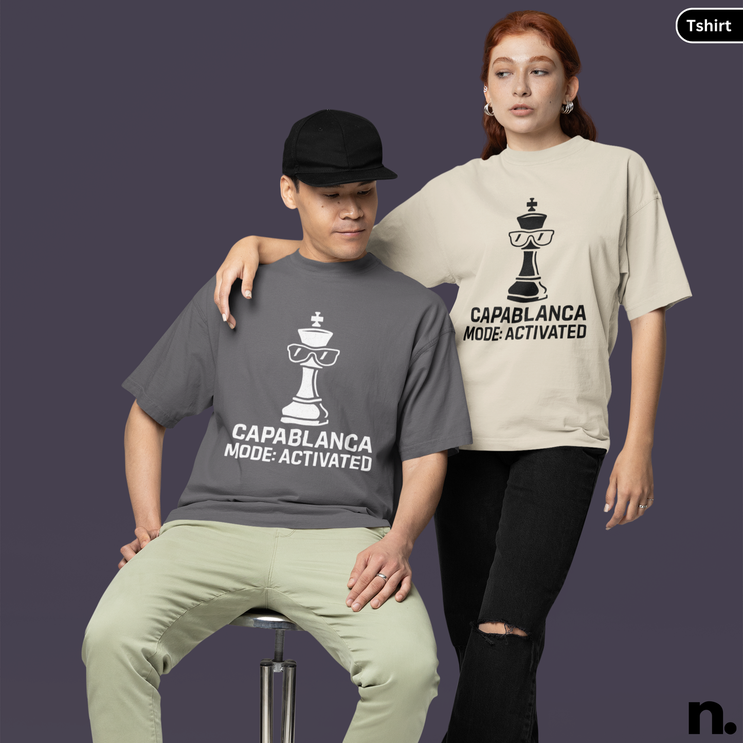 Capablanca Mode Activated Chess Inspired Unisex Tee