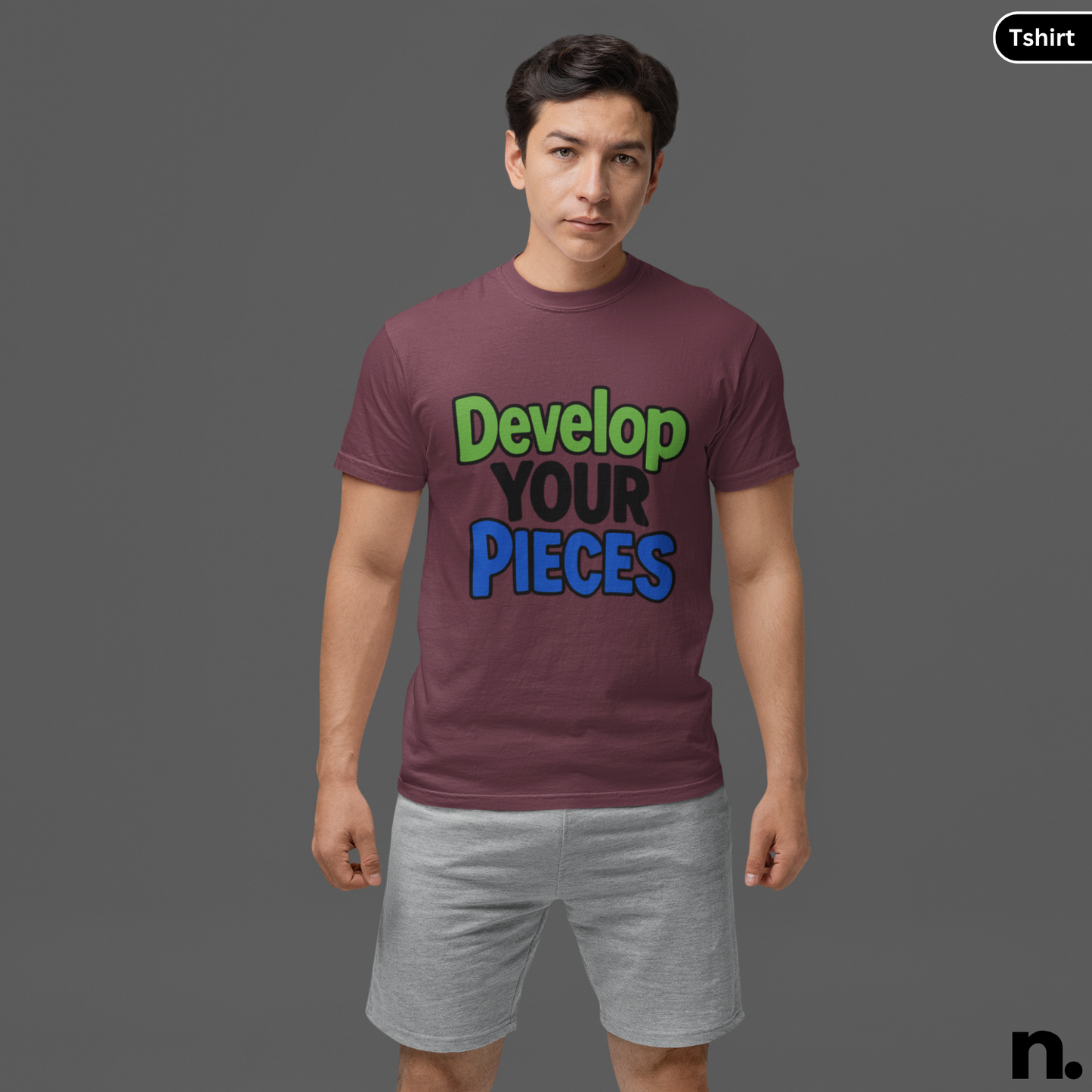 Develop Your Pieces Chess Inspired Unisex Tee