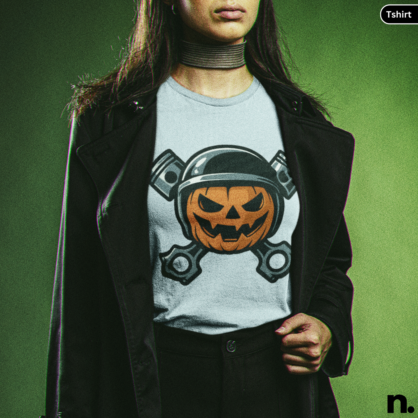 Pumpkin Piston Unisex Halloween Tee
