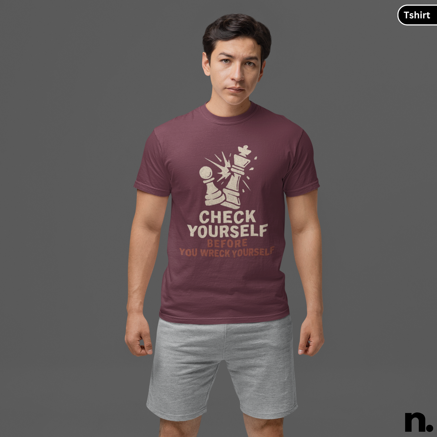 Chess Piece Captures Inspired Unisex Tee