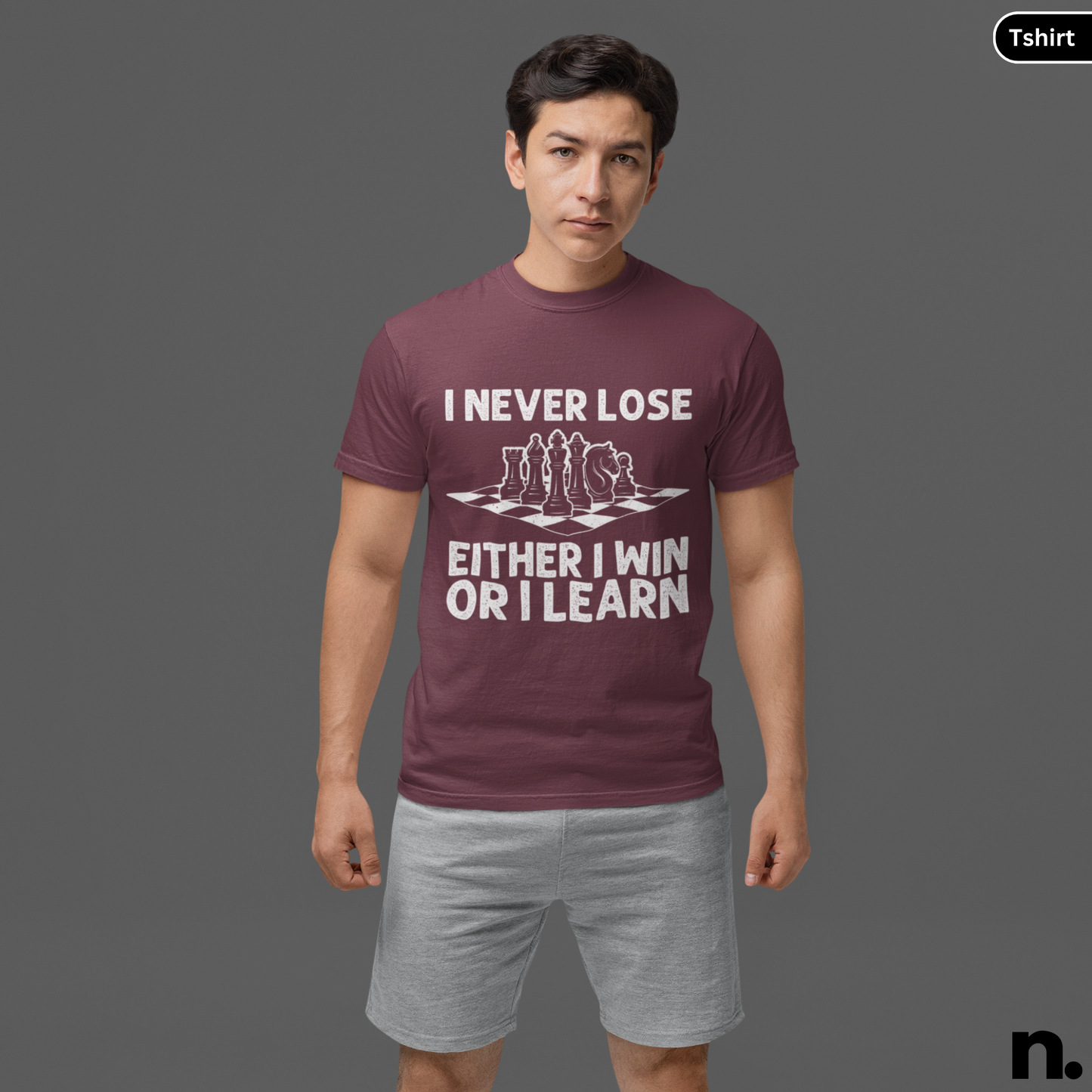 Chess Learner Motivation Inspired Unisex Tee
