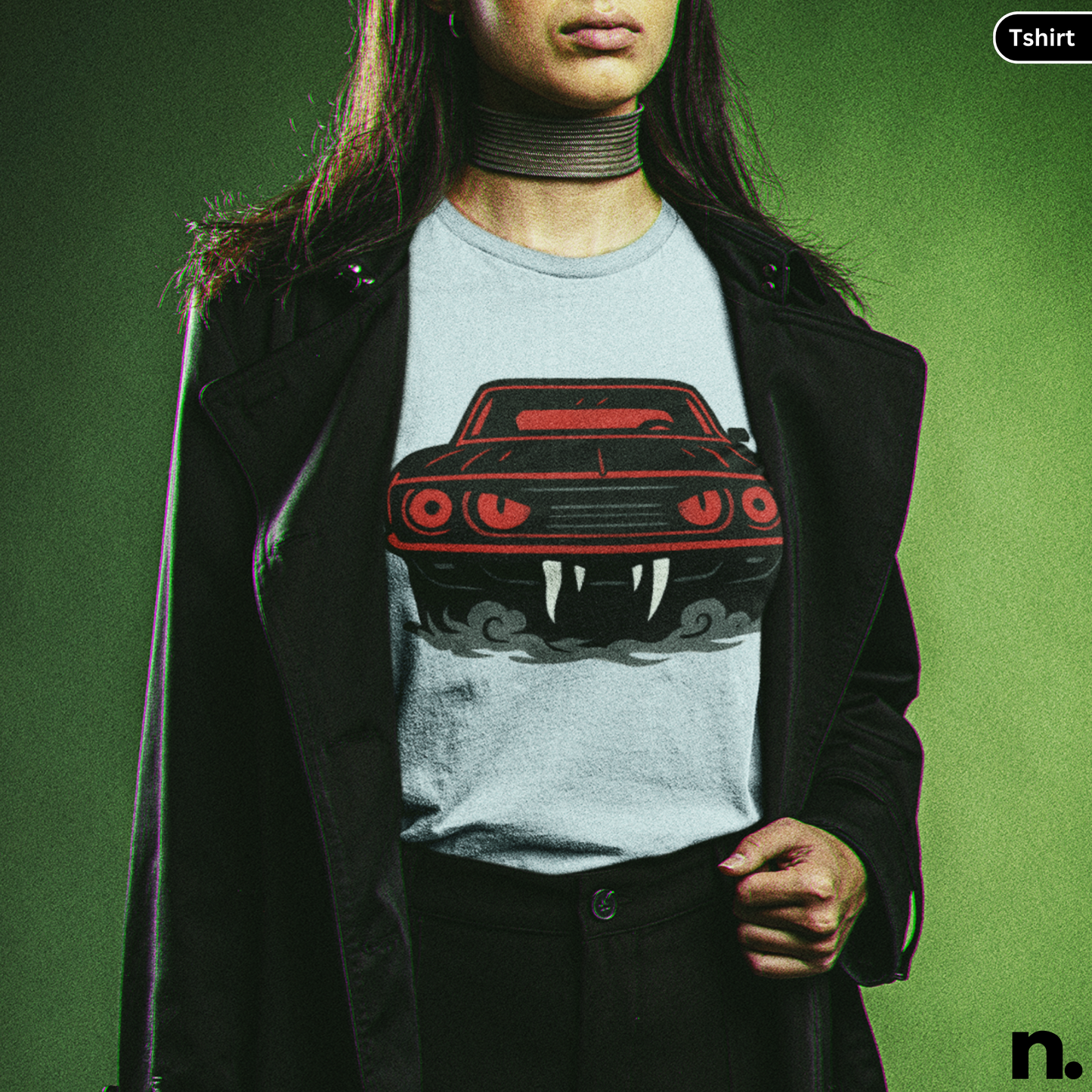 Halloween Muscle Car Tee