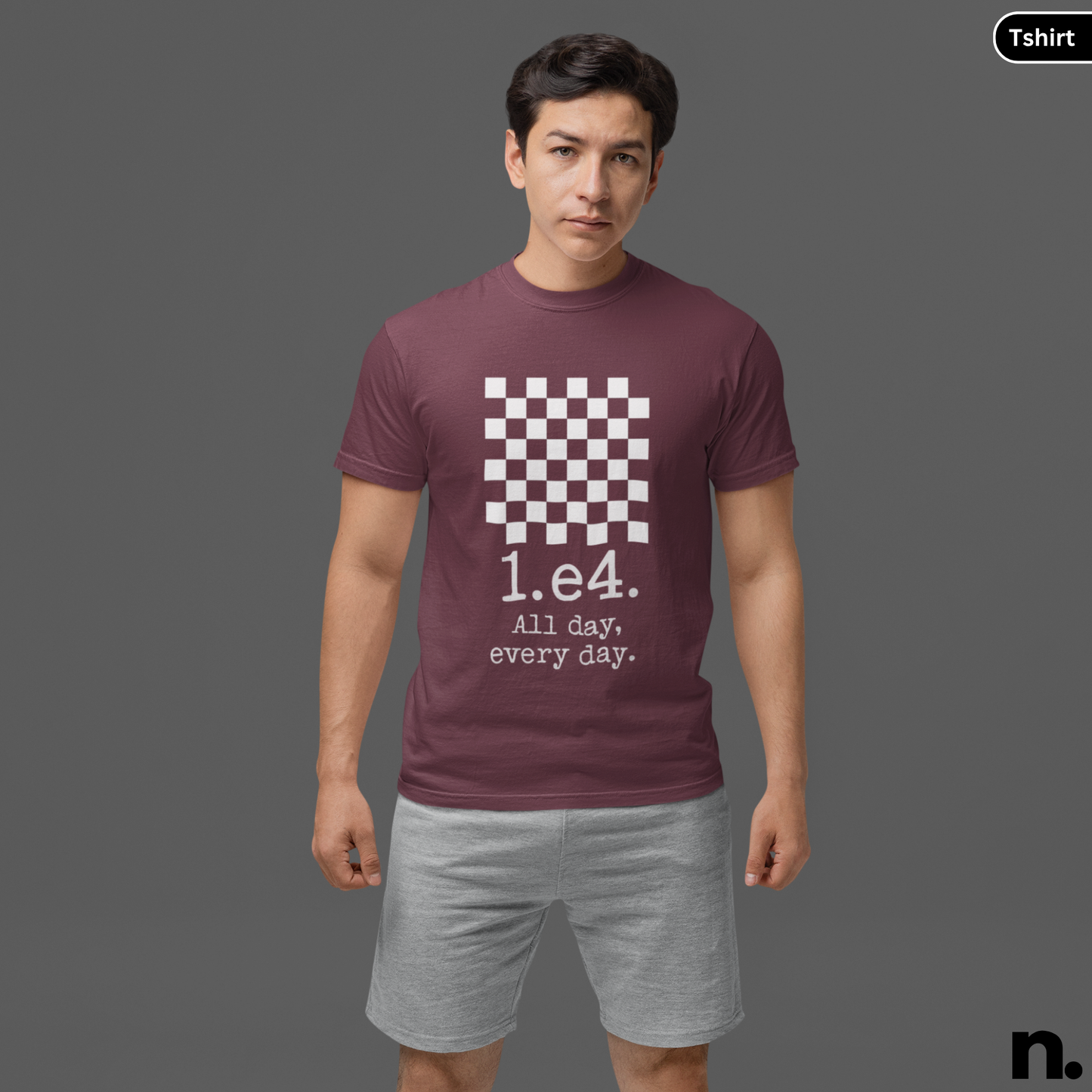 E4 Opening Chess Inspired Unisex Tee
