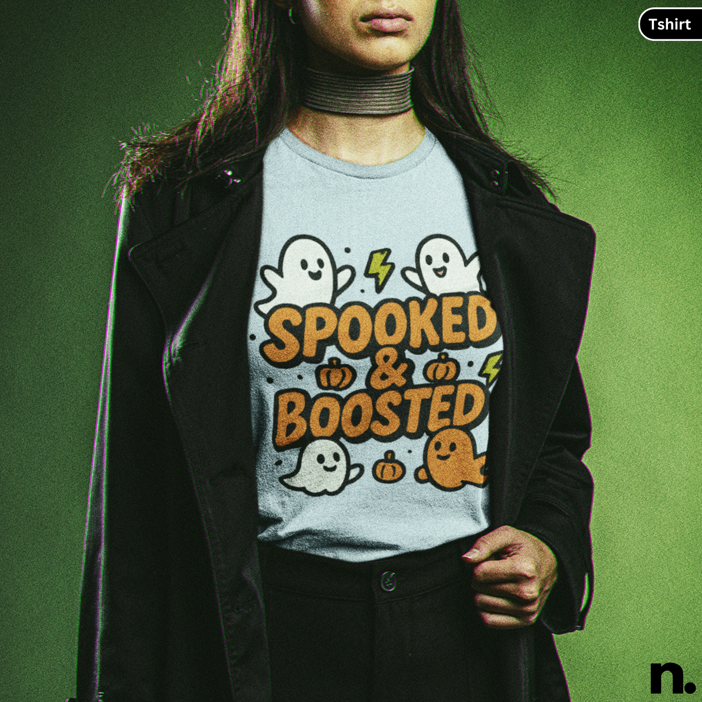 Spooked & Boosted Unisex Halloween Tee