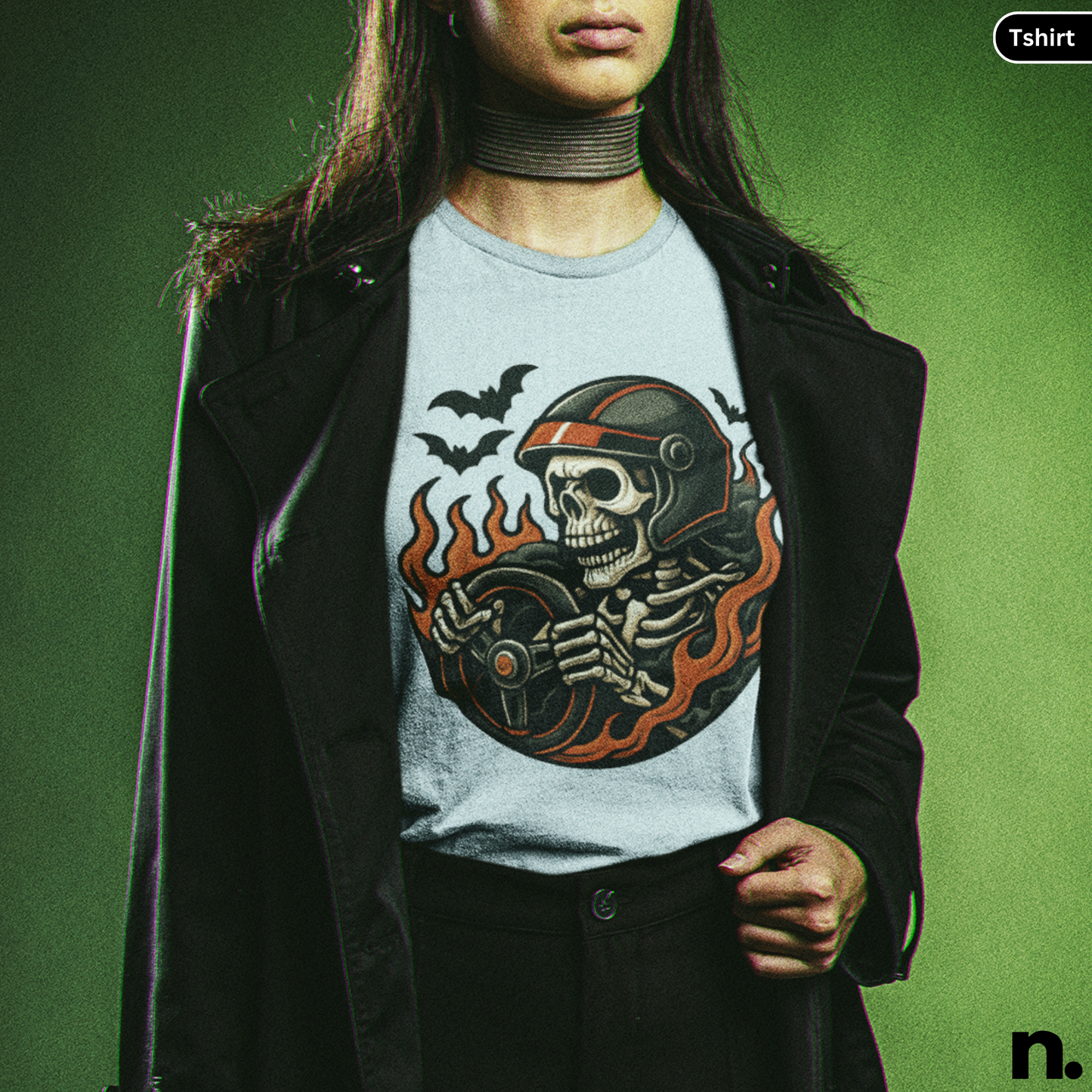 Death Rider Unisex Halloween Tee