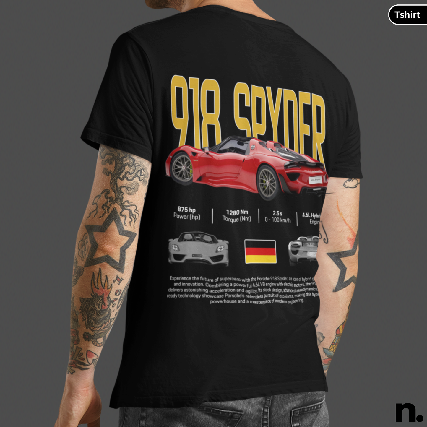 918 Spyder Unisex Tee