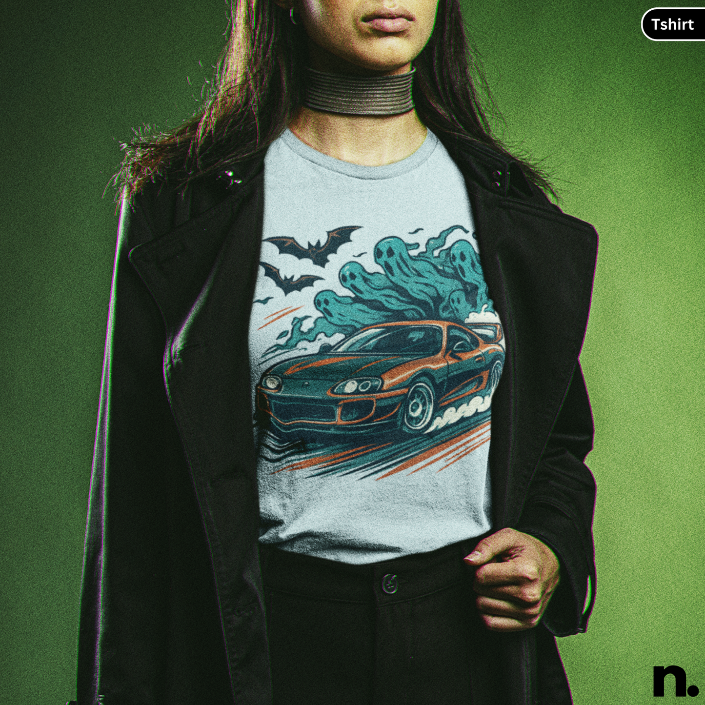 Supra Haunted Drift Unisex Halloween Tee