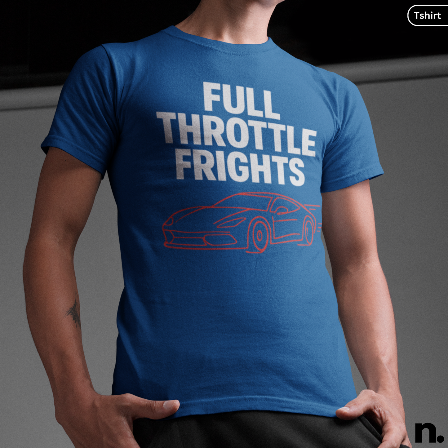 Full Throttle Frights Unisex Halloween Tee