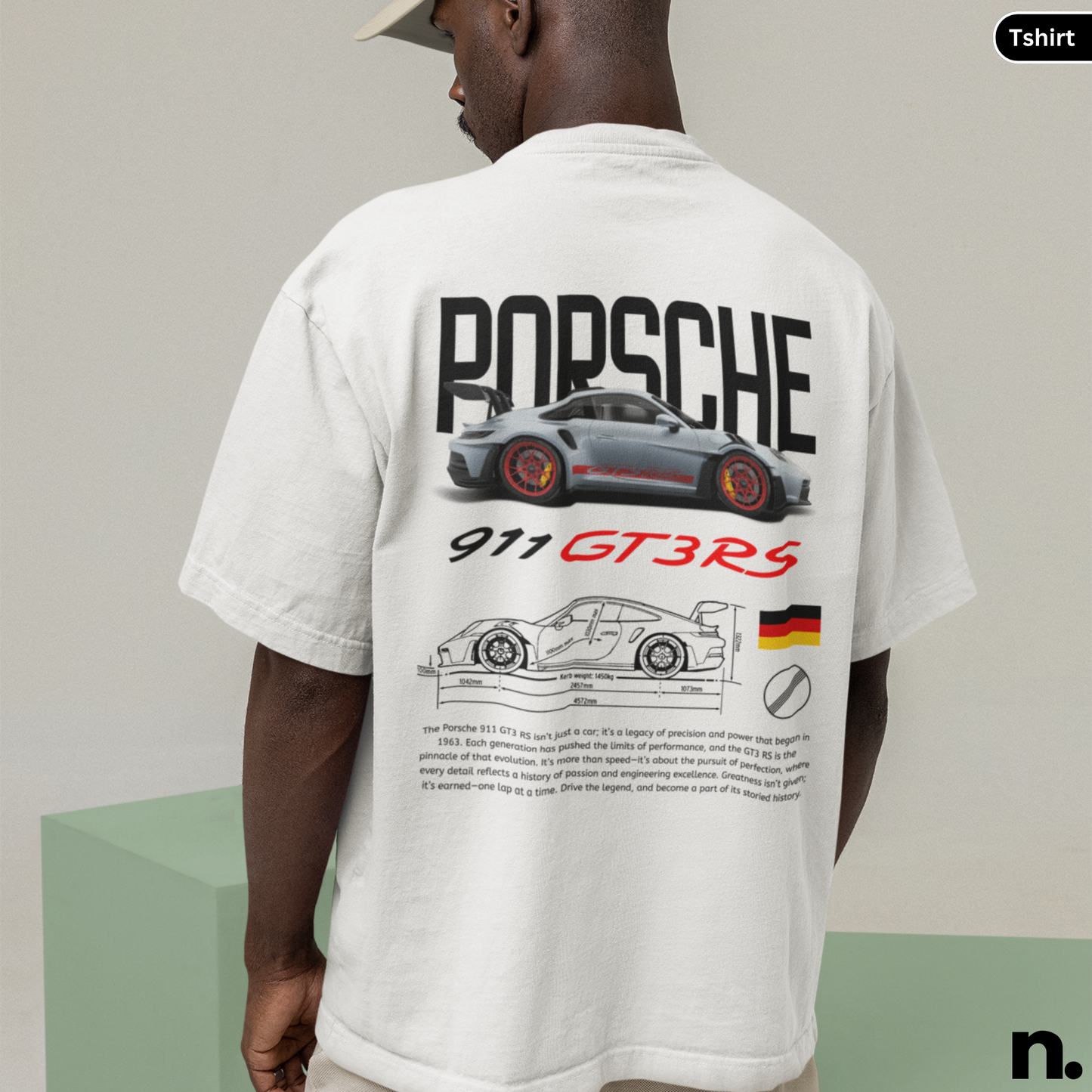911 GT3RS Poster Style Unisex Tee