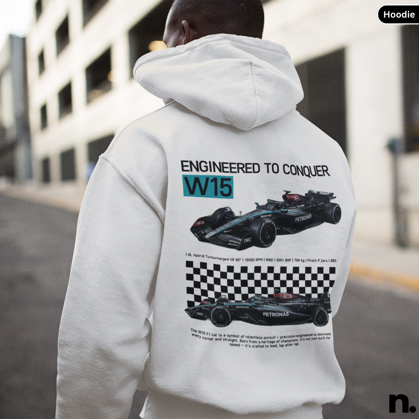 W15 AMG Poster Style Hoodie