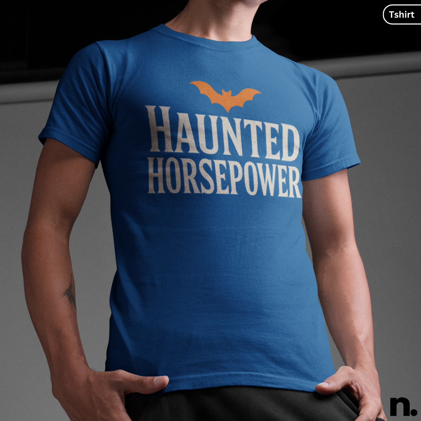 Haunted Horsepower Unisex Halloween Tee