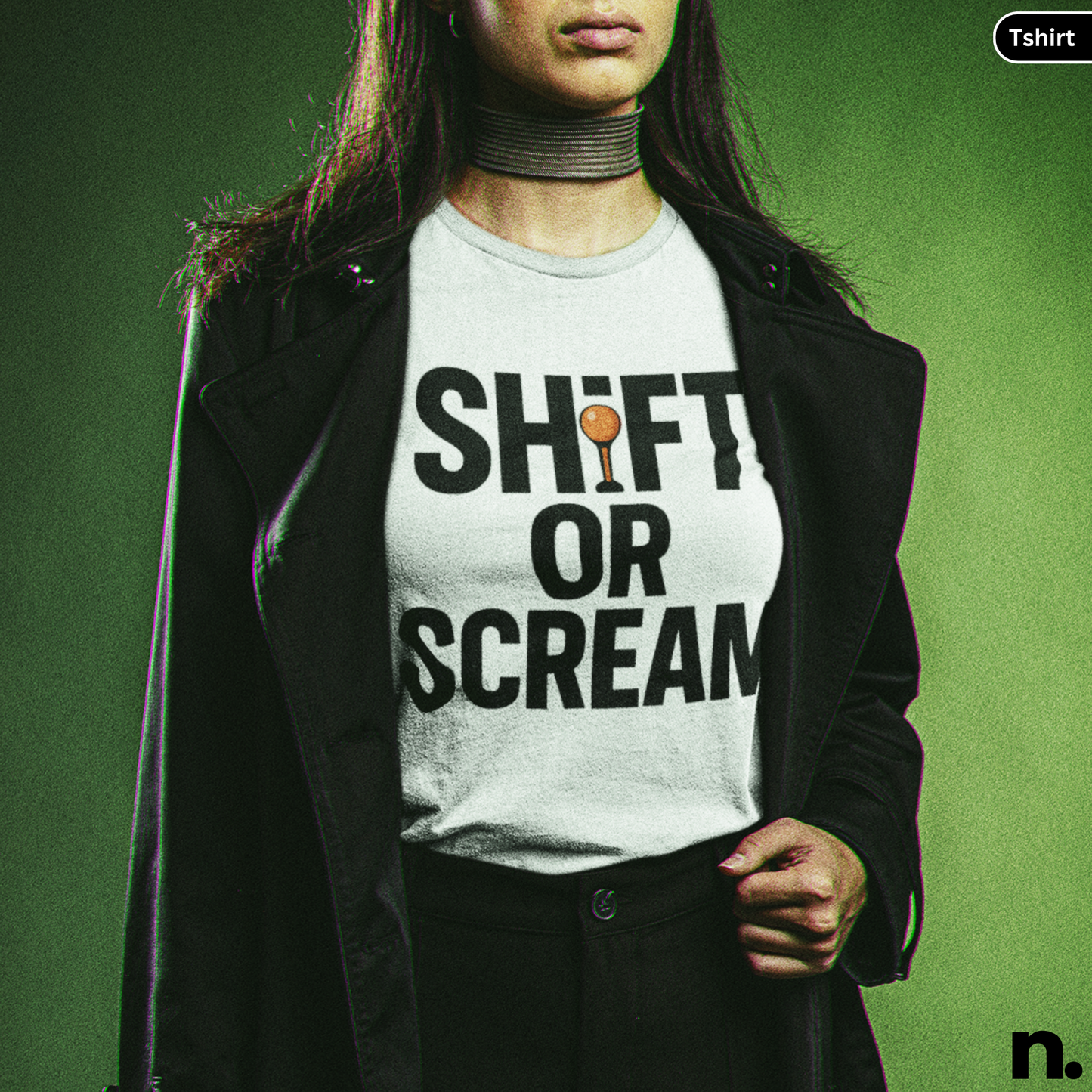 Shift or Scream Halloween Inspired Unisex Tee