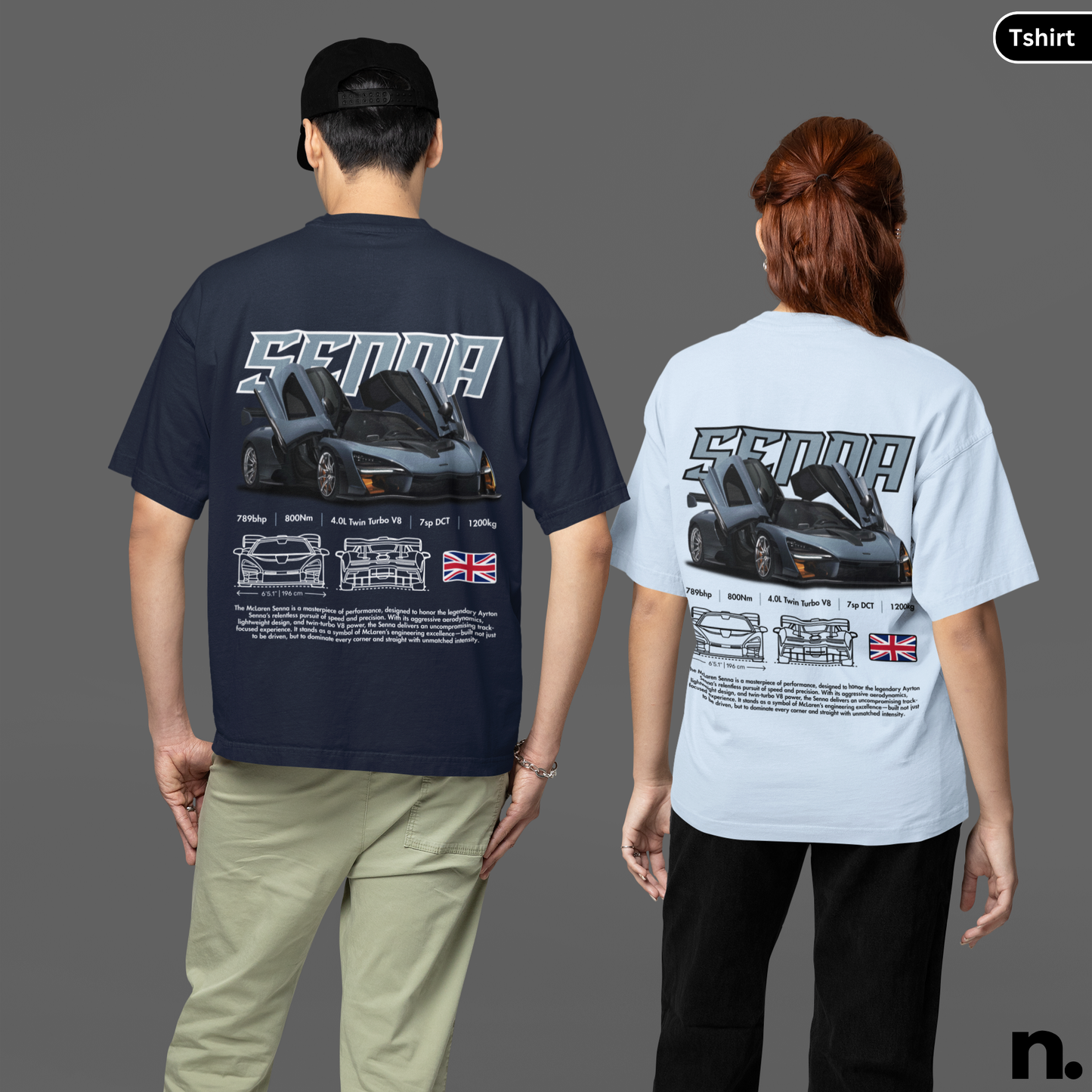 Senna Poster Style T-shirt