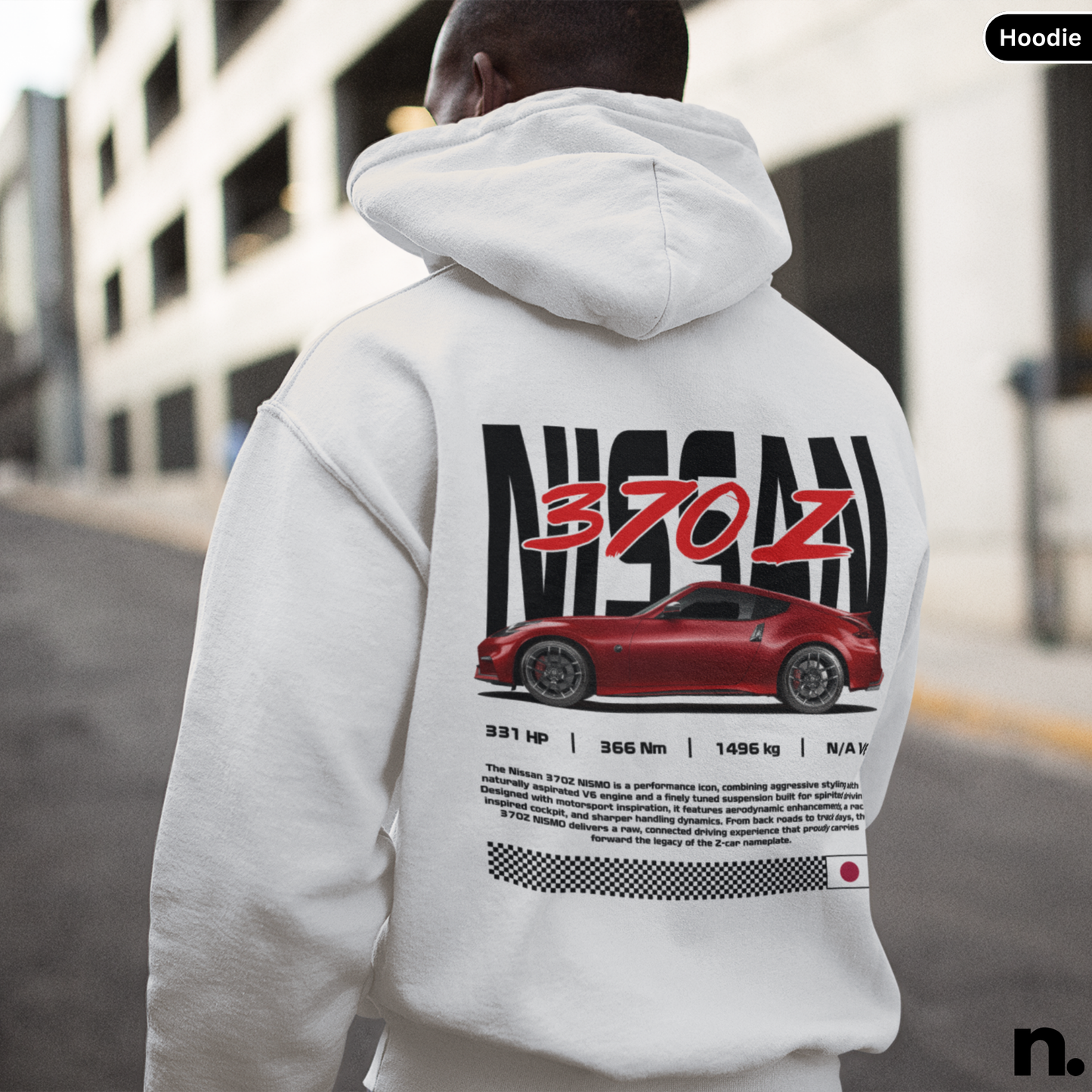 370Z New Poster Style Hoodie