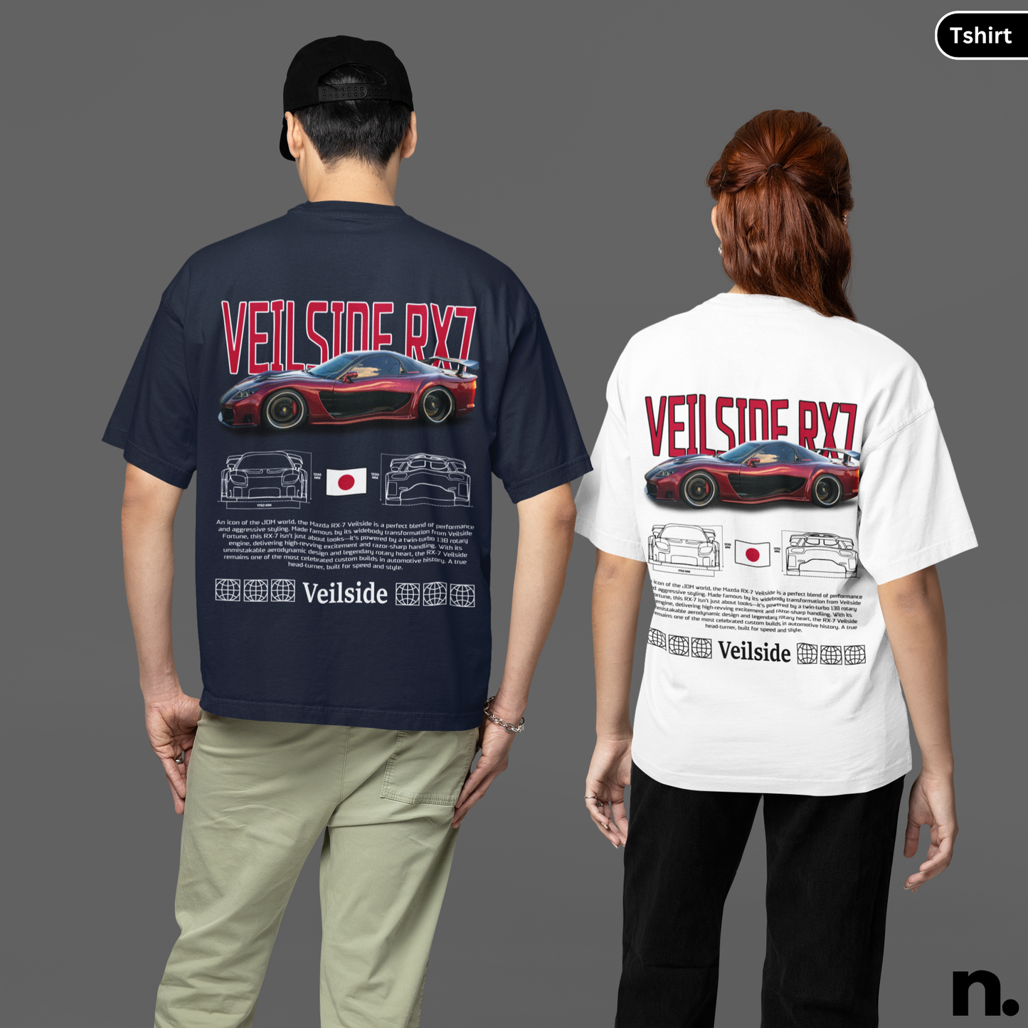 Veilside RX7 Poster Style T-Shirt