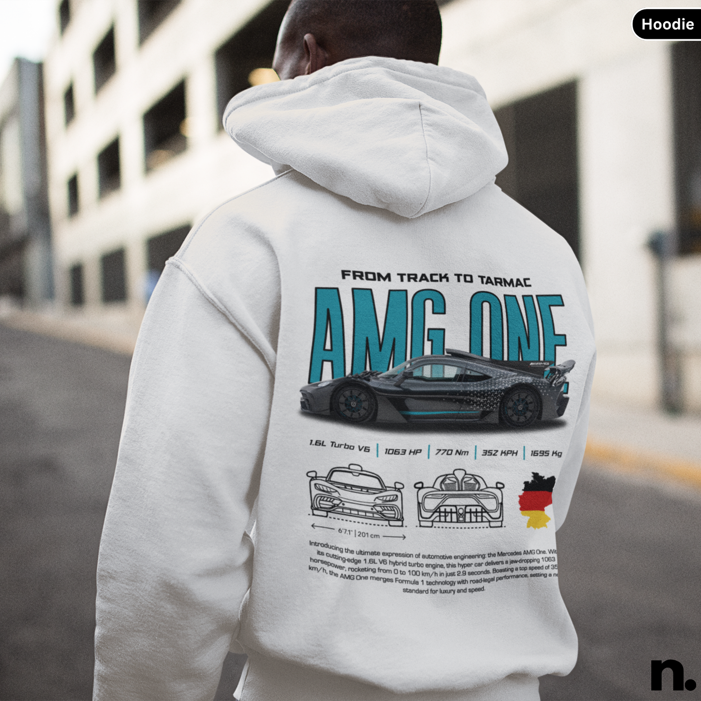 AMG One Poster Style Unisex Hoodie