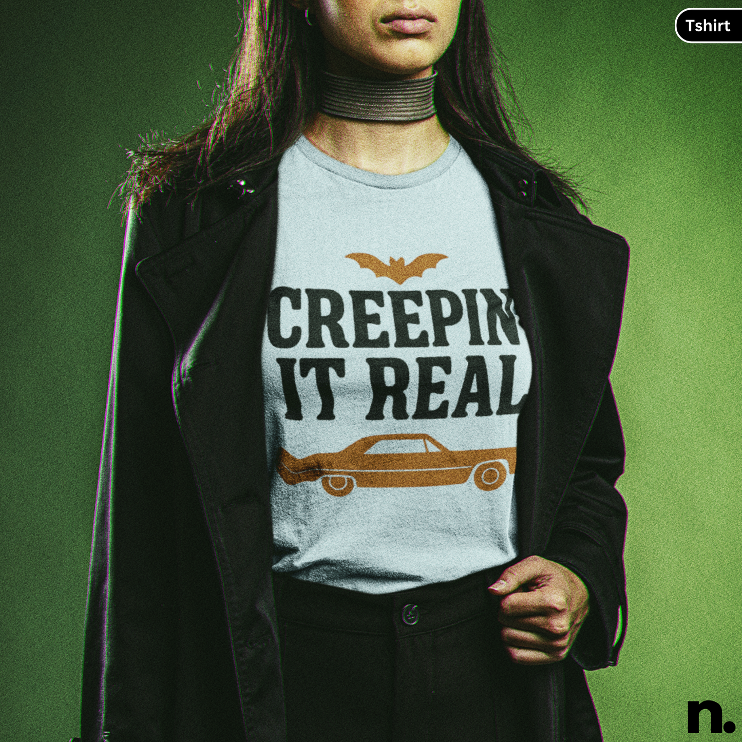 Creepin' it Real Halloween Inspired Unisex Tee