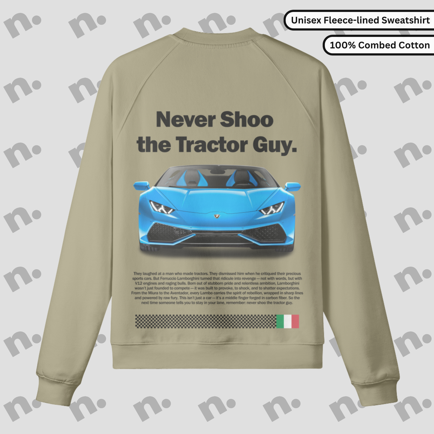 Lambo Legacy Fleece-lined Premium Sweatshirt