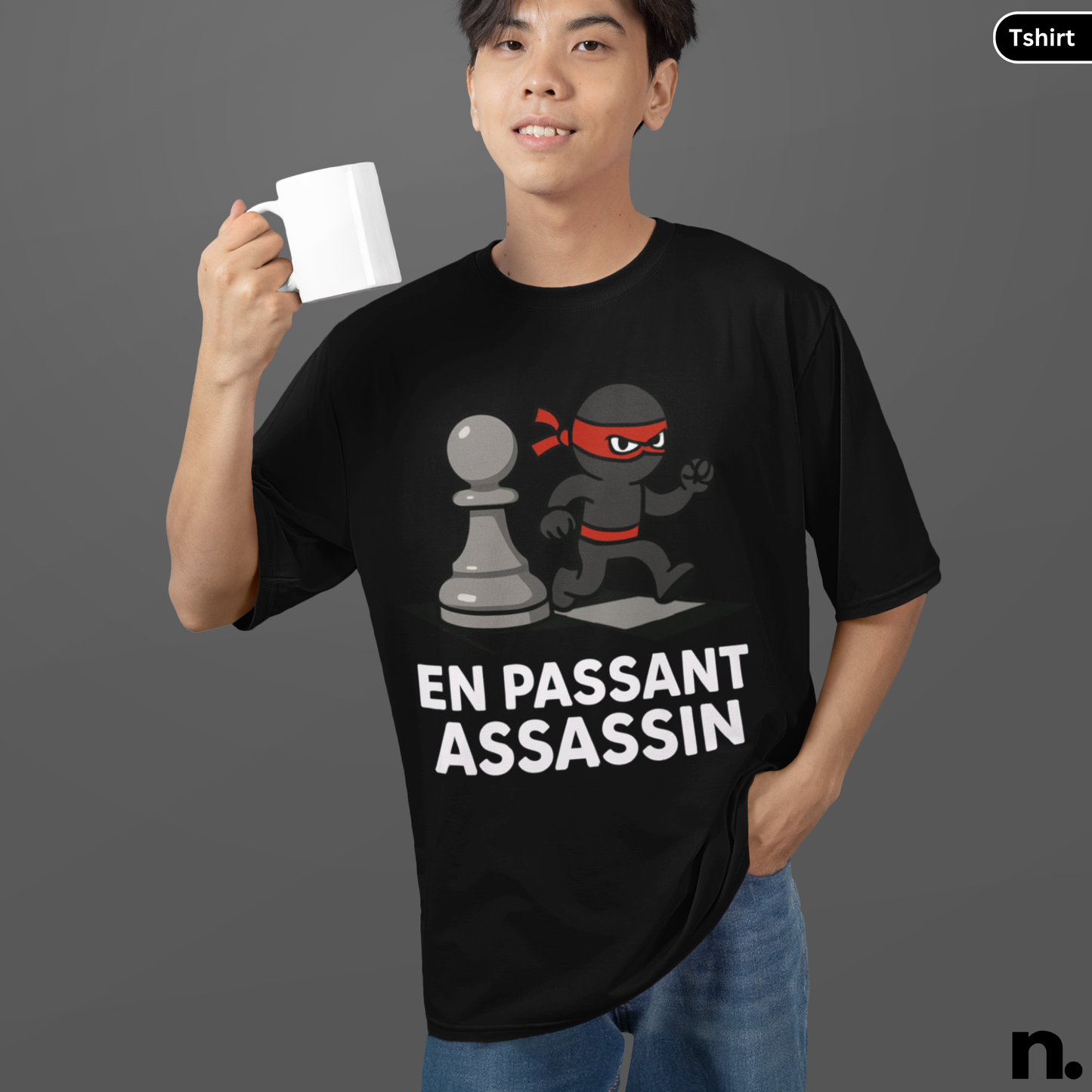 En Passant Assassin Chess Inspired Unisex Tee