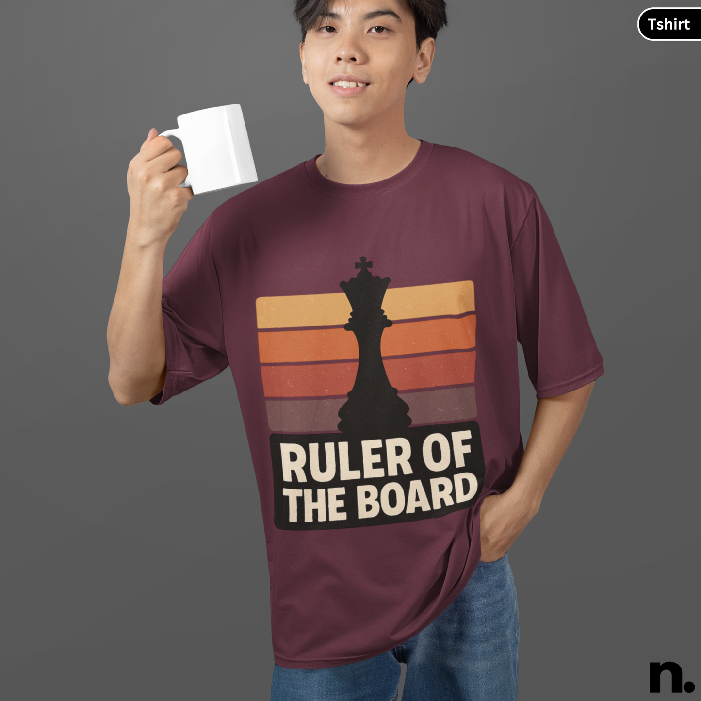 Ruler Of The Board Chess Inspired Unisex Tee