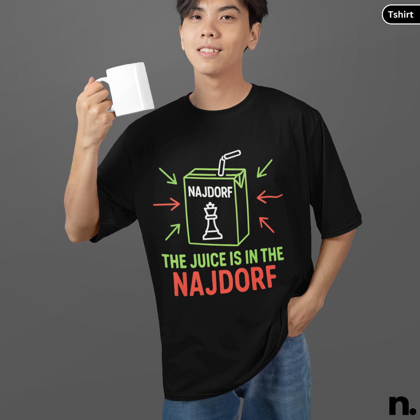 Najdorf Chess Motivational Unisex Tee