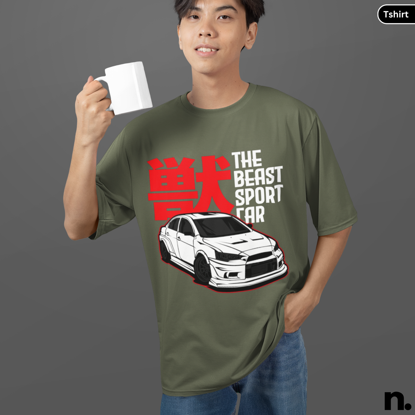 Car Enthusiasts T-Shirt - Evo X Beast Design