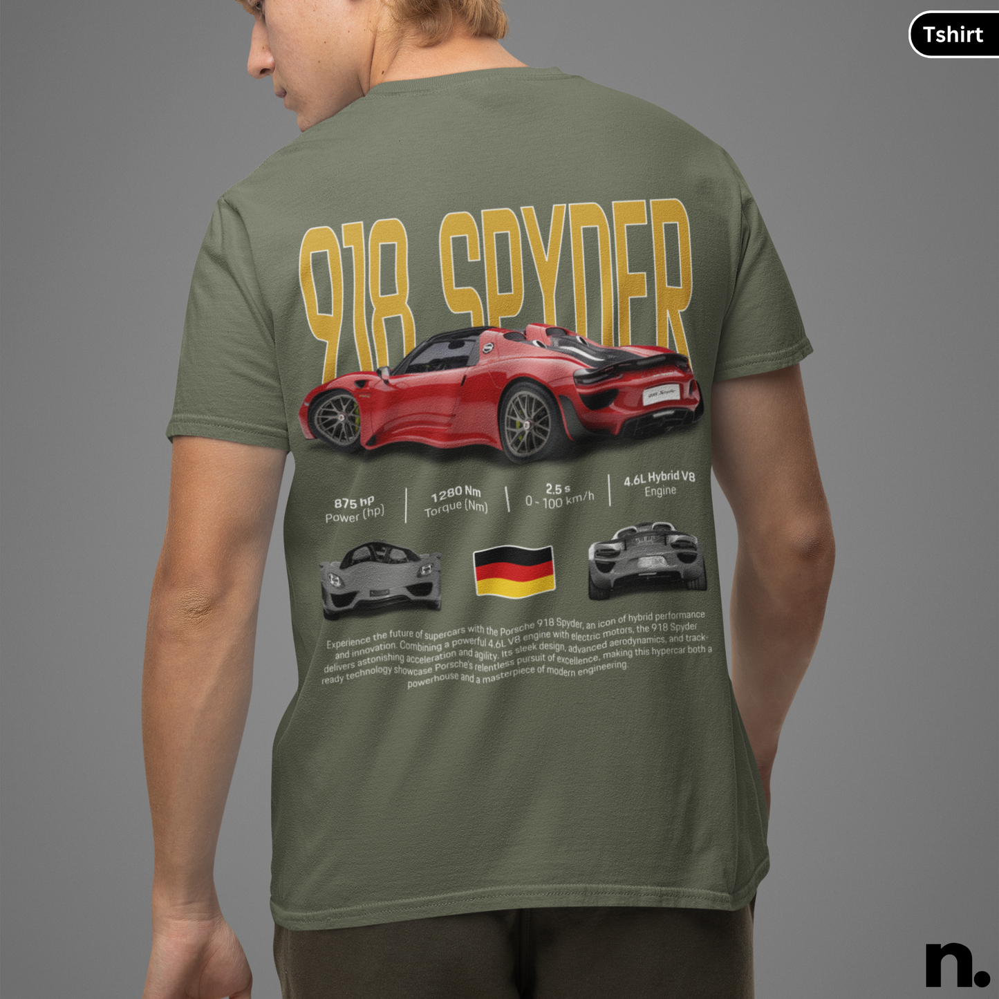 918 Spyder Unisex Tee