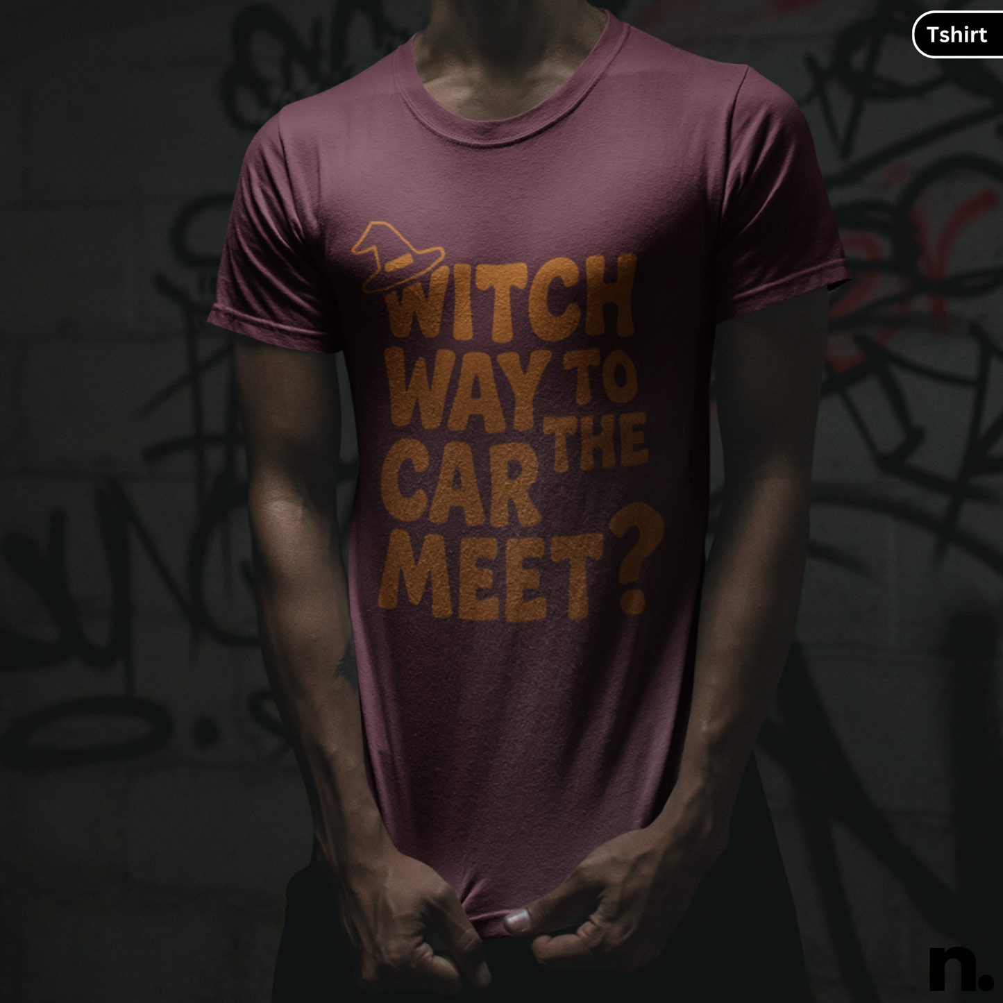 Witch Way Unisex Halloween Tee