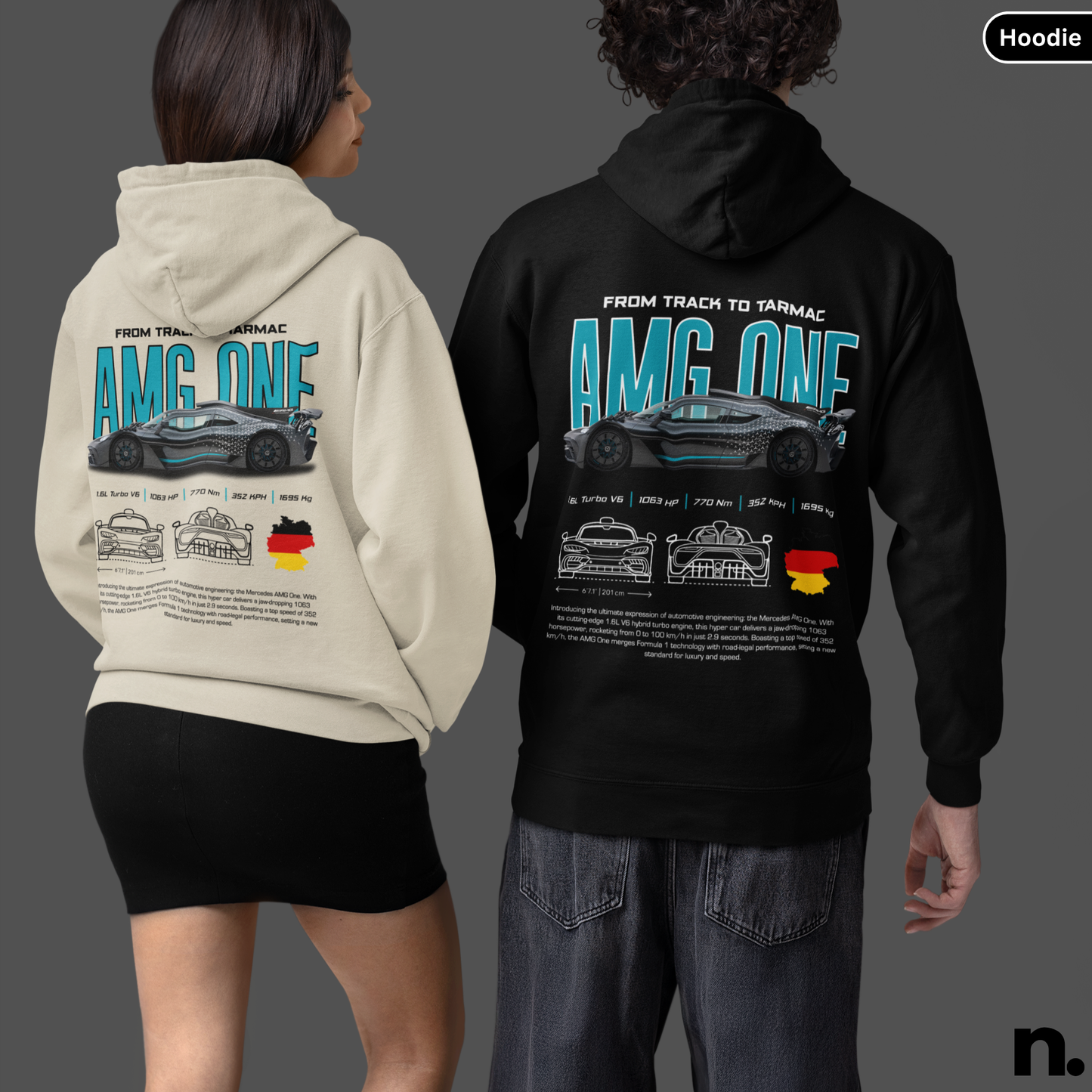 AMG One Poster Style Unisex Hoodie