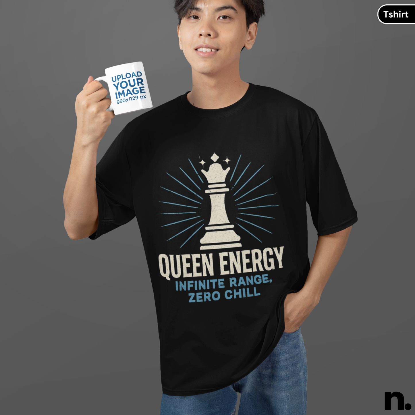 Queen Energy Chess Inspired Unisex Tee