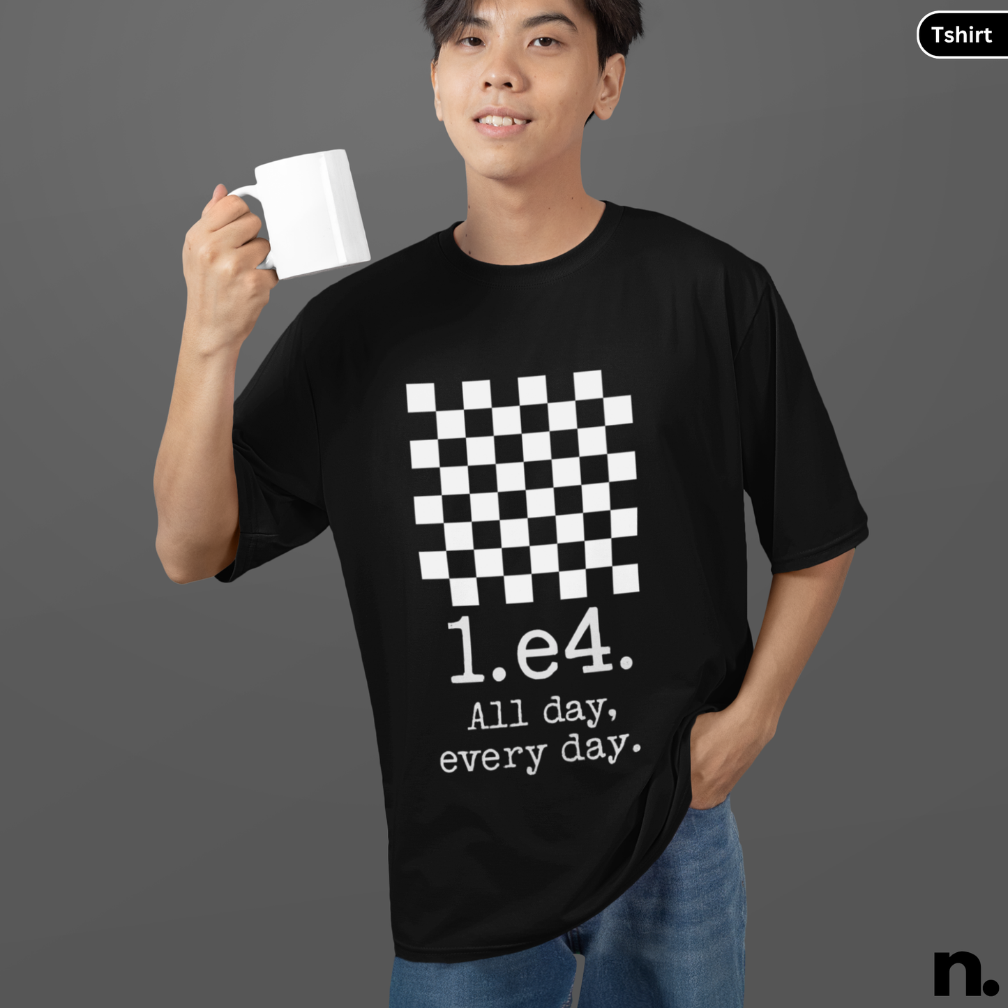 E4 Opening Chess Inspired Unisex Tee