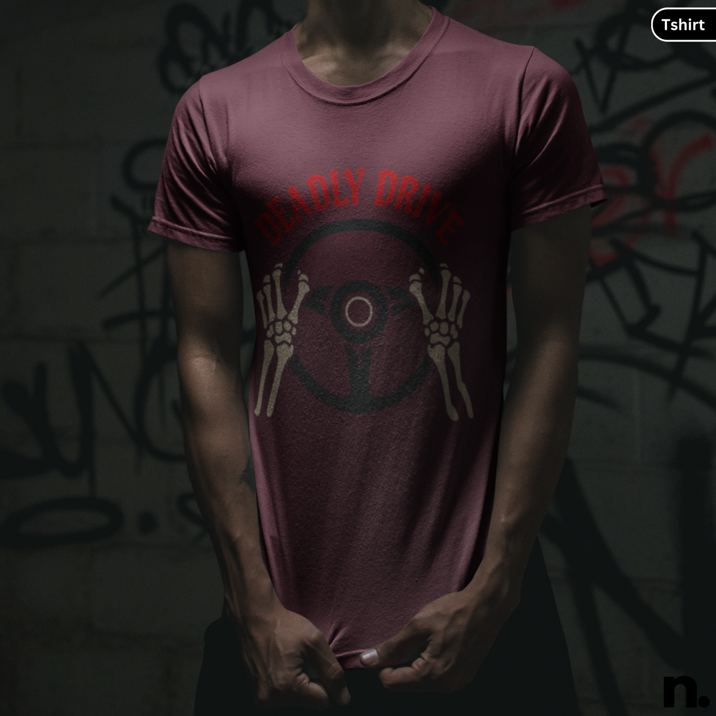Deadly Drive Unisex Halloween Tee