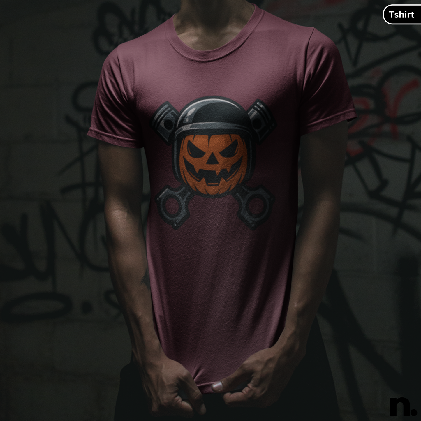 Pumpkin Piston Unisex Halloween Tee