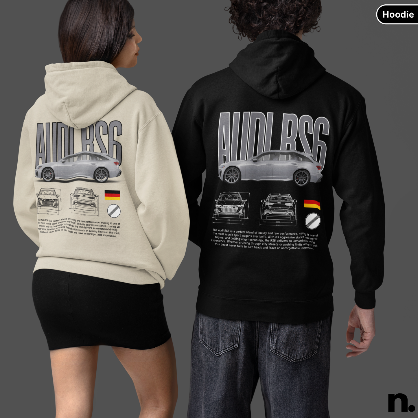 RS6 Poster Style Unisex Hoodie