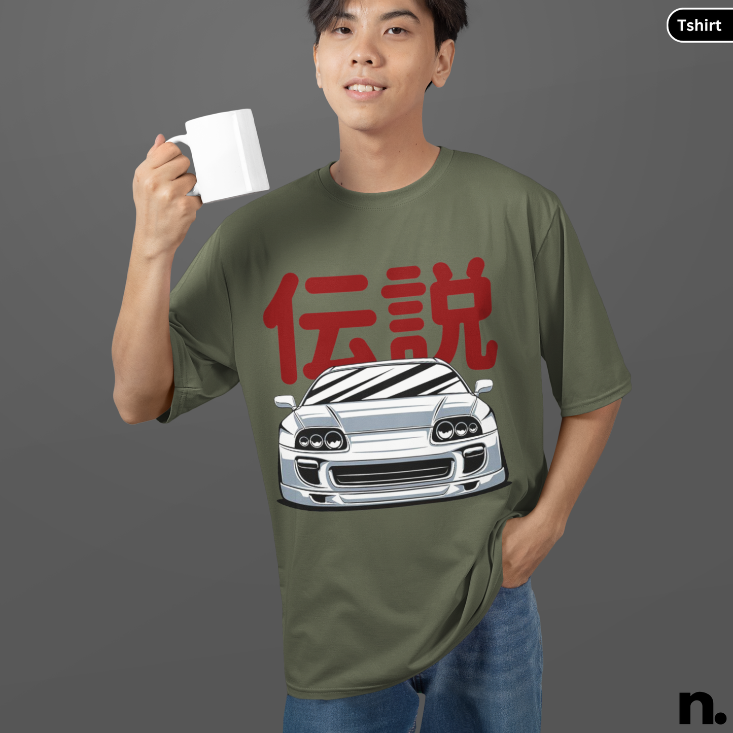 Supra Illustration Japanese Unisex T-shirt