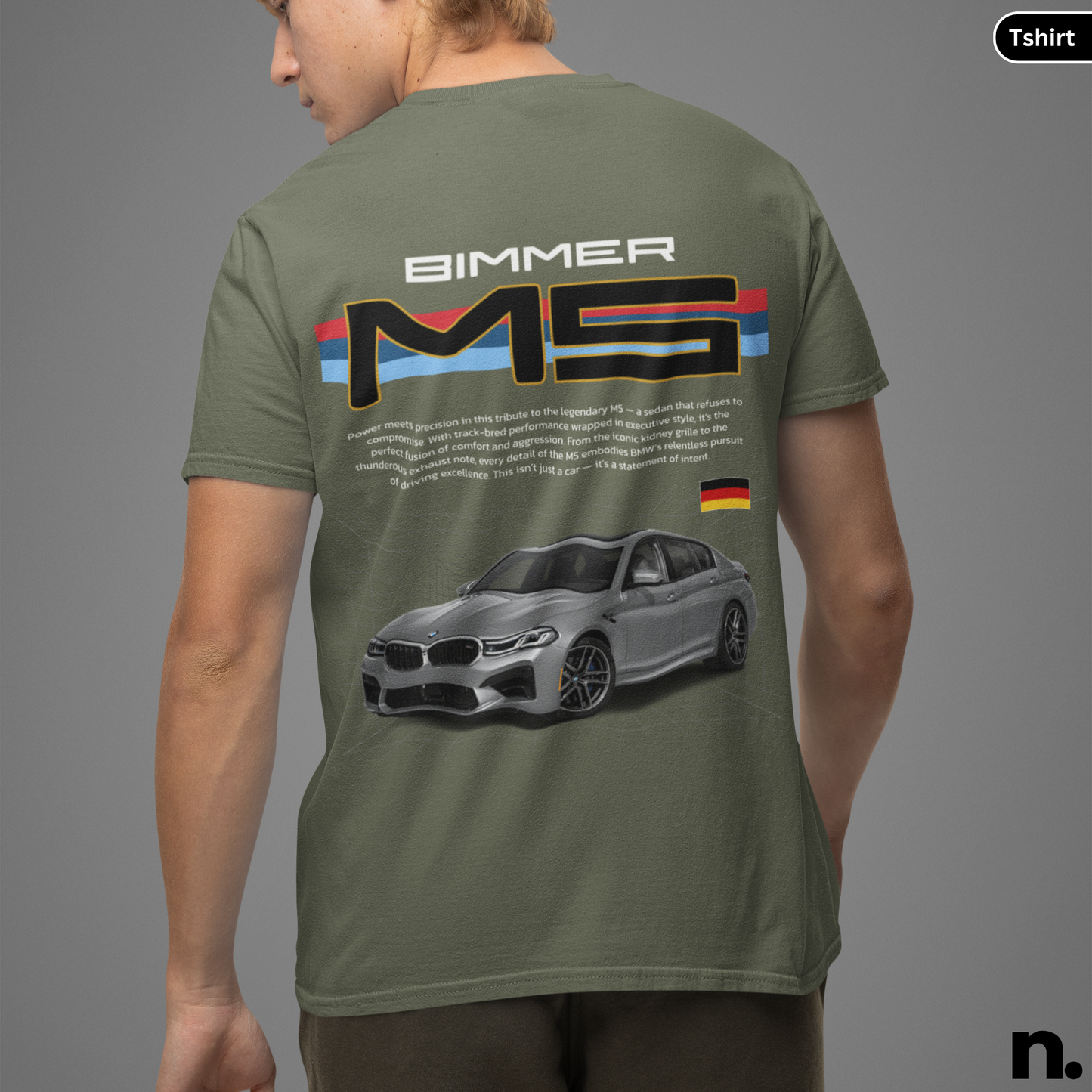 Bimmer M5 Poster Style T-shirt