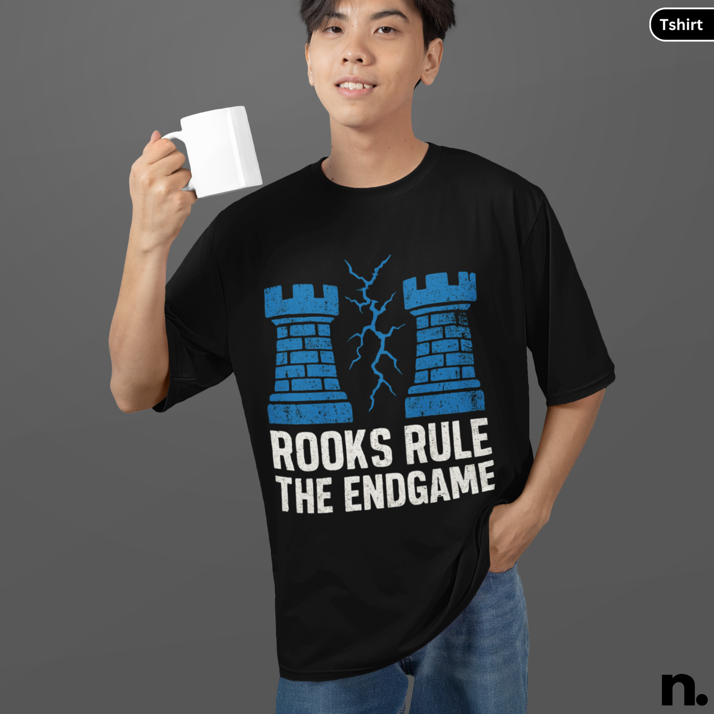 Rooks Endgame Chess Inspired Unisex Tee