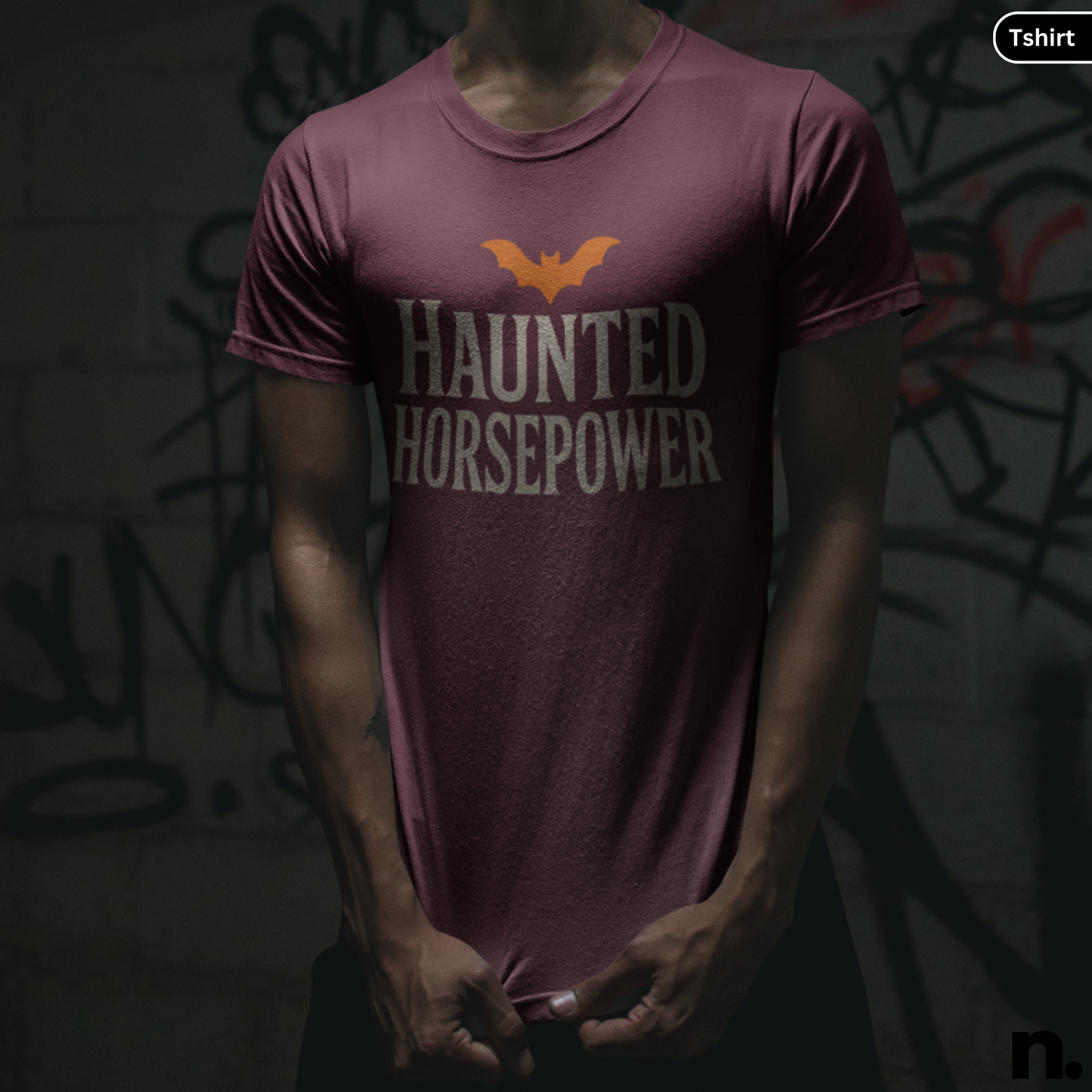 Haunted Horsepower Unisex Halloween Tee