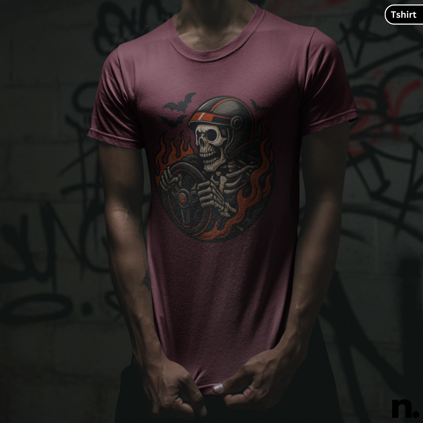 Death Rider Unisex Halloween Tee