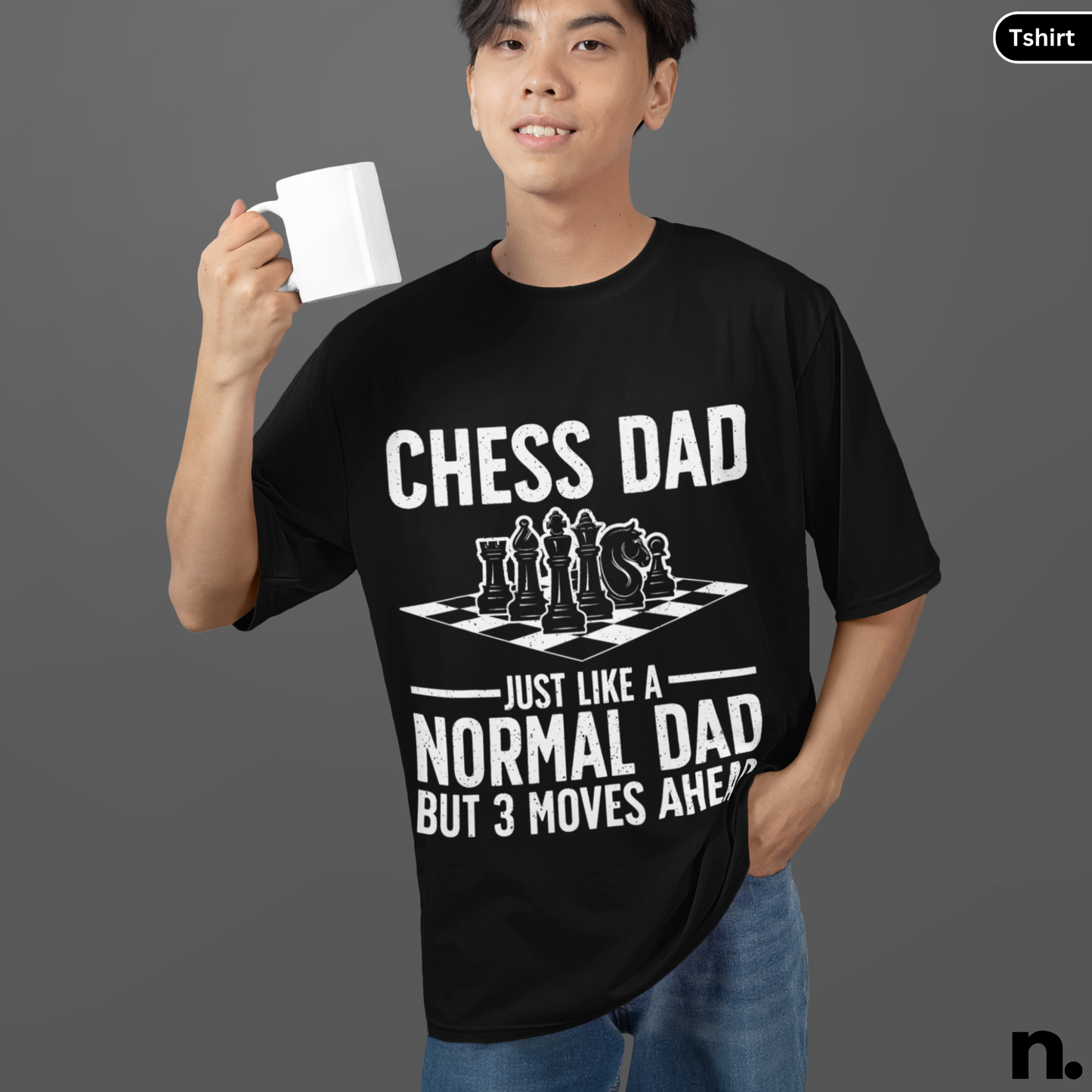 Chess Dad Motivational Unisex Tee