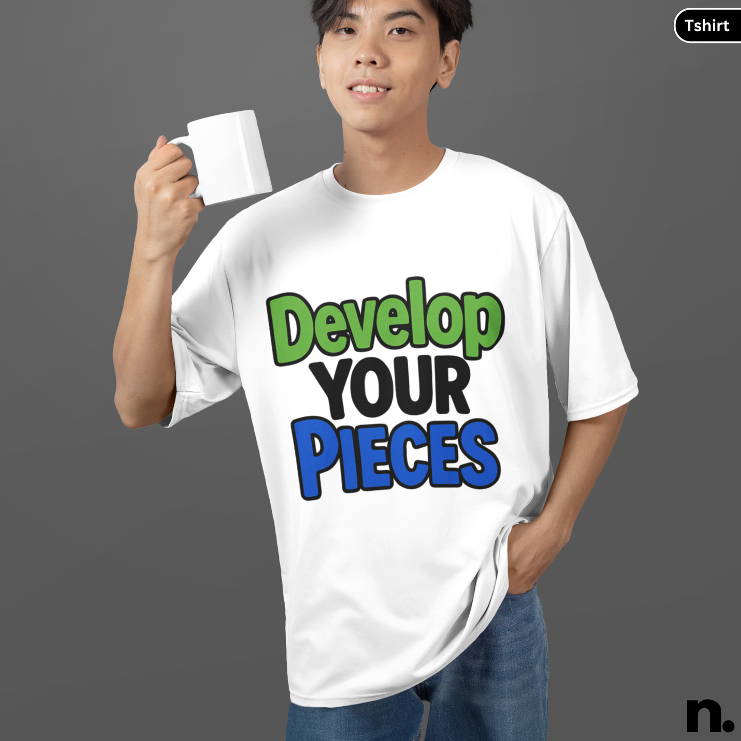 Develop Your Pieces Chess Inspired Unisex Tee